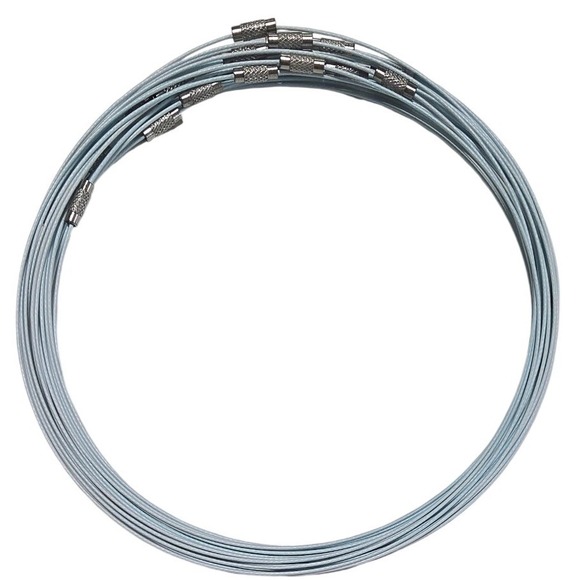 Tatangbeads Other - Jewelry make supplies stainless steel wire, ribbon choker diy necklace packs lot